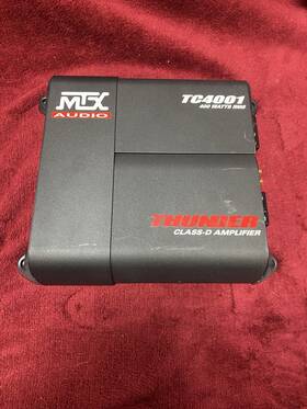 Mud100.2 Mtx Tc4001 400w 2 Channel Car Amplifier