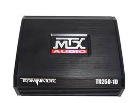 Tn250-1d Mtx Terminator 250-watt Rms 2o Mono Block Class D Car Audio Amplifier