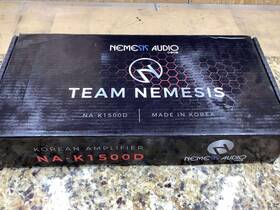 Na-k1500d Nemesis Audio 20050045 1500w Rms Class D Monoblock Amplifier Not Working