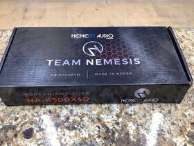 23080003 Nemesis Audio Na-k500x4 2000w 4-channel Amplifier Not Working
