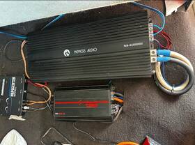 Na-k3000d Nemesis Audio Class D 1-channel Car Amplifier 3000w Rms 1-ohm Korea