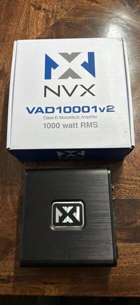 Vad10001v2 Nvx 818060019579 1000 Watt Rms Amplifier - Used Excellent Condition