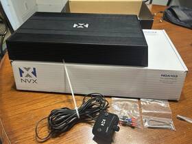 Nda103 Nvx N-series Mono 1000w Car Audio Amplifier With Remote And Accessories