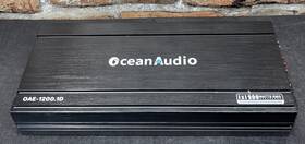 Oae-1200.1d Oceanaudio Class D Monoblock Power Amplifier Black /read