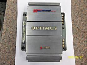 Xl-50 Optimus 50 Watt 2 Channel Amplifier Xl50 Untested Very Clean