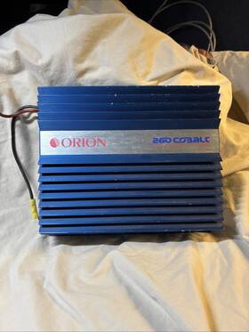 4907858 Orion 260 Cobalt By 240 Watts Rms Car Stereo Amplifier Pre Owned
