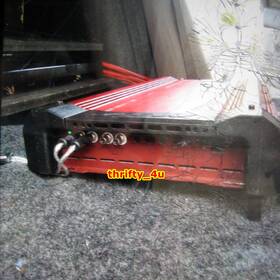 5000.1dv1 Orion Hcca Power Amplifier Car Audio Red Used Parts Or Repair