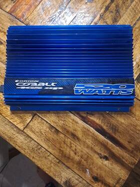5084841 Orion Vintage Cobalt 4 Channel Amp 4665 Xp With 520 Watts