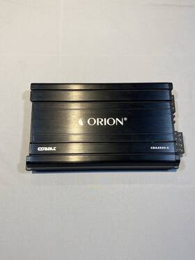 Cba2500.4 Orion Cobalt 2500 Watt 4-channel Class A/b Car Stereo Audio Amplifier