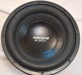 Hcca-12d Orion Rare Old School Hcca 12ftft Dual 2 Ohm Voice Coil Spl Sub From The Late 90s