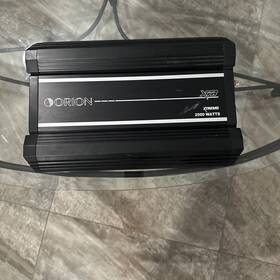 Xtr2500wts Orion Xtr Series 2500w Car Amplifier - Black Tested Works
