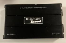 Zt-5000.2s Orion Ztreet 5000 Watt Car Amplifier