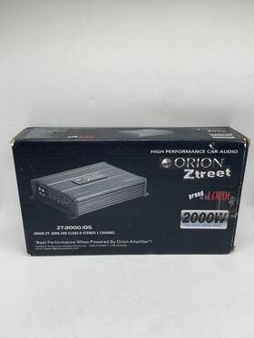 Zt-2000.1ds Orion Zt1-channel Mono Block Class D Car Amp Amplifier 2000w Max