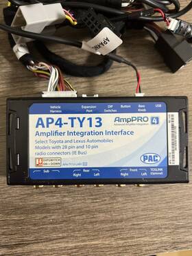 Ap4-ty13 Pac Amp Interface For 2018 Toyota With Premium Sound