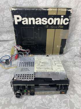 Cq-s958eu Panasonic Cy-sa30 Vintage Supreme Elite Cassette Deck Untested As Is L1