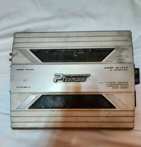 Icbm-9520 Performance Teknique 2-channel Car Amp 1800w 1 Stable