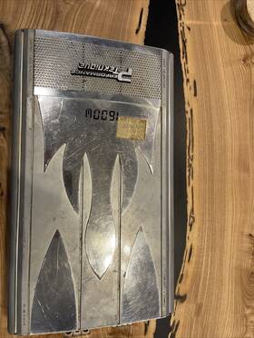 Icbm-894 Performance Tekniques Teknique 1600w 2 Channel Old School Car Amp Untested Parts