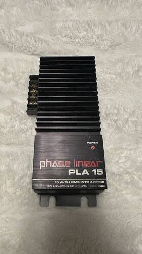 Pla15 Phase Linear Old School Car Amp Amplifier Turns On But No Sound Parts