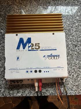 M257162 Phoenix Gold Old School M25 Series Ii. Triple Darlington Sq Amp Made In Usa Vtg