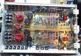 Ms-2125h Phoenix Gold Recapped Old School Circuit Board Layout Plexiglass Box
