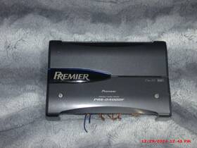 Prs-d4000f Pioneer Premier 4-channel Bridgeable Amplifier Ice Model