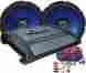 Plam1200 Pyle Plw12bl Academy Series Amplifer 2-12 Subwoofers Kit 1200 Watts