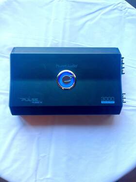 Ze.pl3000.1d.2403.00153 Planet Audio Pulse 3000 Car Amplifier 3000w Max Mono Amp Clean