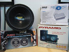 Plmra-400 Pyle Pyramid Amp Speakers Subwoofer Lot