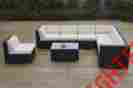 Pn0804sb Vr401 Pn0804 Crossfire Ohana Collection Sunbrella Outdoor Patio Wicker Furniture 8pc Couch Set 753677096165