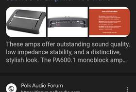 P3d412 Polk Audio Amplifier 600.1