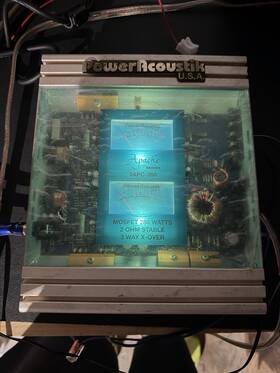 Power Acoustik 2apc-280 Read Accoustik Apache Series Old School Car Audio Amplifier 90s