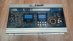 2apc-980 Power Acoustik Acoustic 2ch Bass Or Highs Amp Hi/low Pass Crossover Switch