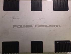 Dg-1500w Power Acoustik Dg 1500w 4-channel Car Audio Amplifier Rms Mpn
