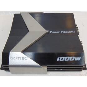 Gt1-1000 Power Acoustik Acoustic Gothic Amplifier 1000 Watts Worked When Removed