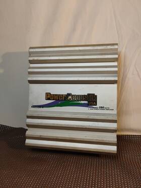 Hmr280-2 Power Acoustik Vtg Mosfet 280 Watt Hammer Plus Series Old School Amp