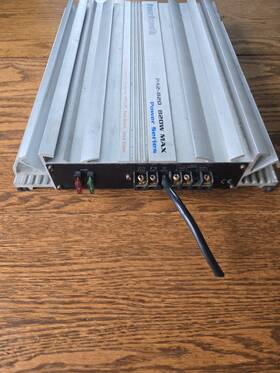 N0304pad0081 Power Acoustik Pa2 820 2 Channel Car Amplifier 820w Max
