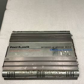 Power Acoustik No204pah210 Mt800-4 800 Watt Max 4 Channel Amplifier Read Description Plz