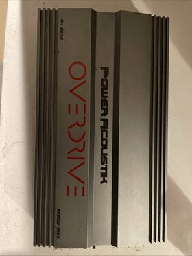 Od13000 Power Acoustik 3000w Class D Monoblock Amplifier