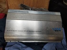 Ps2-1200 Power Acoustik 1200w Tested Working Good Great Value Amplifier 2 Ch