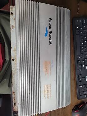 Pwr-260 Power Acoustik Pwr 260 Amplifier Selling For Parts