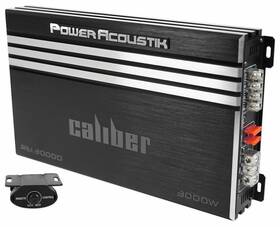 Re1-3000d Power Acoustik 3000 Watt Monoblock Car Stereo Audio Amp Mono Amplifier