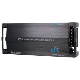 Rz4-2000dsp Power Acoustik Rz42000dsp Razor Series 2000w Max 4-channel Class D Amp With Dsp