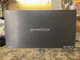 Asa-2200.1d Power Bass Powerbass Asa 2200.1d 4400 Watt Monoblock Amplifier Used