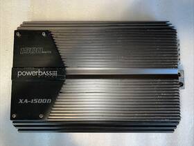 Xa-1500d Power Bass Xa1500d Powerbass Mono 1 Ohm Car Amplifier Heavy Duty