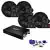 Xc1-216 Power400x4 Mb Quart 6.5 Component Speakers Jensen Amp And Kit 600316804387