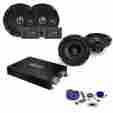 Zc1-216 Power400x4 Xk1-116 Mb Quart 6.5 Speakers Jensen Amp And Kit 600316804417