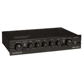 Aeq-4xoa-uob-k Powerbass Aeq-4xoa - 1/2 Din 4 Band Preamplifier / Equalizer