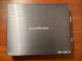 Asa-1000.1d Powerbass Class D Car Bass Amplifier 1000w Rms / 2000w Max