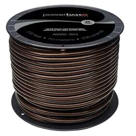 Aws-8g-230ft-roll Powerbass Aws-8g - 8 Gauge 230 Feet Ground Wire Spool