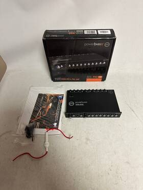 Oe652-ns Powerbass Xeq-9xo - 1/2 Din 9 Band Preamplifier/equalizer